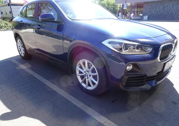 BMW X2 cena 93550 przebieg: 52000, rok produkcji 2018 z Wrocław małe 742